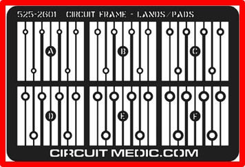 ［CircuitMedic］サーキットフレーム - ランド・パック（#525-2601-1）
